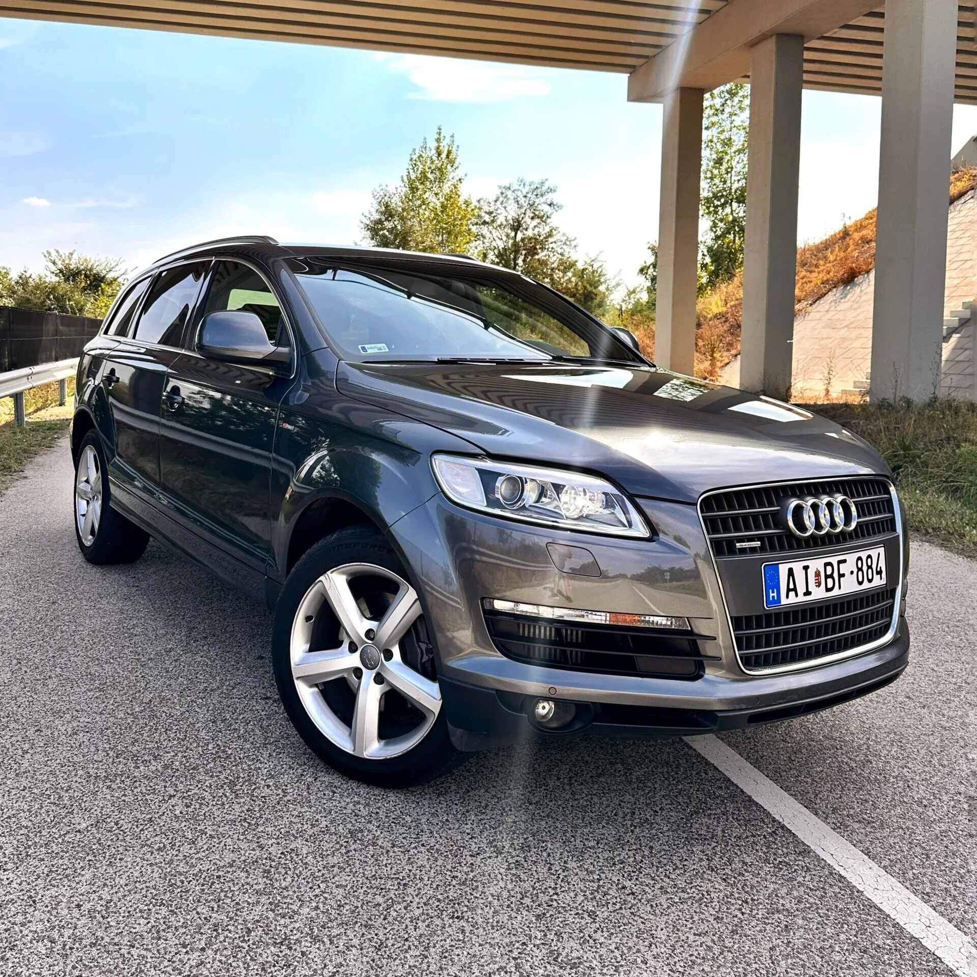 Audi Q7 3.0TDI 3.5T Horog S-Line Webasto Spirálrugós CAS